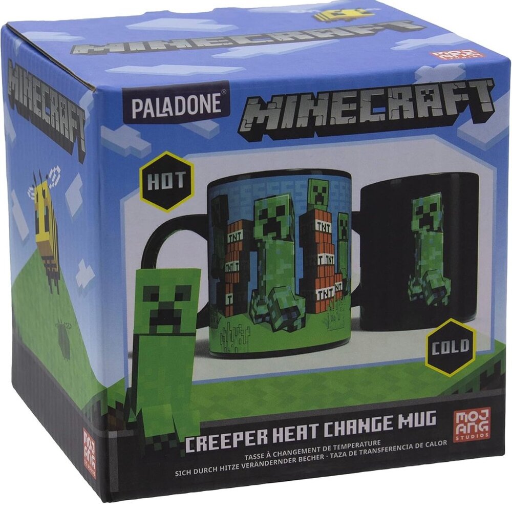 Minecraft Creeper Heat Change Mug 10oz Brand New